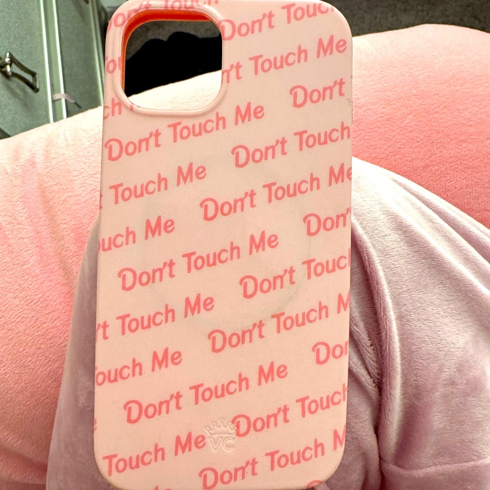 Velvet caviar dont touch me iPhone 13 case